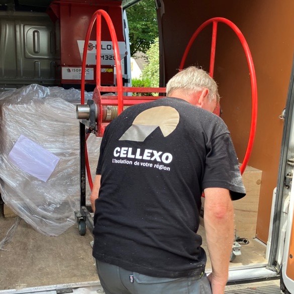 Chantier en soufflage ouvert