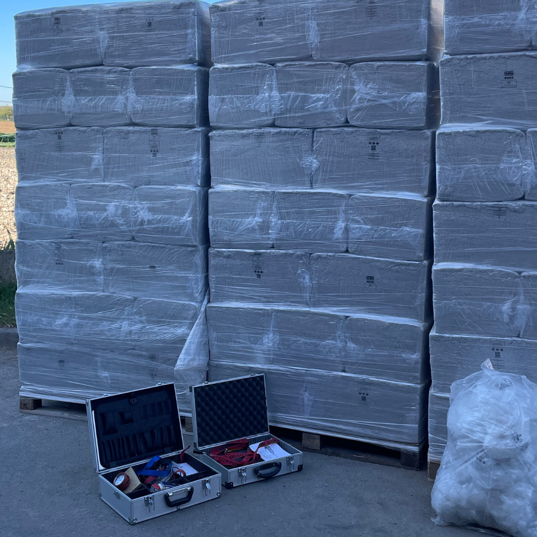Chantier en soufflage ouvert