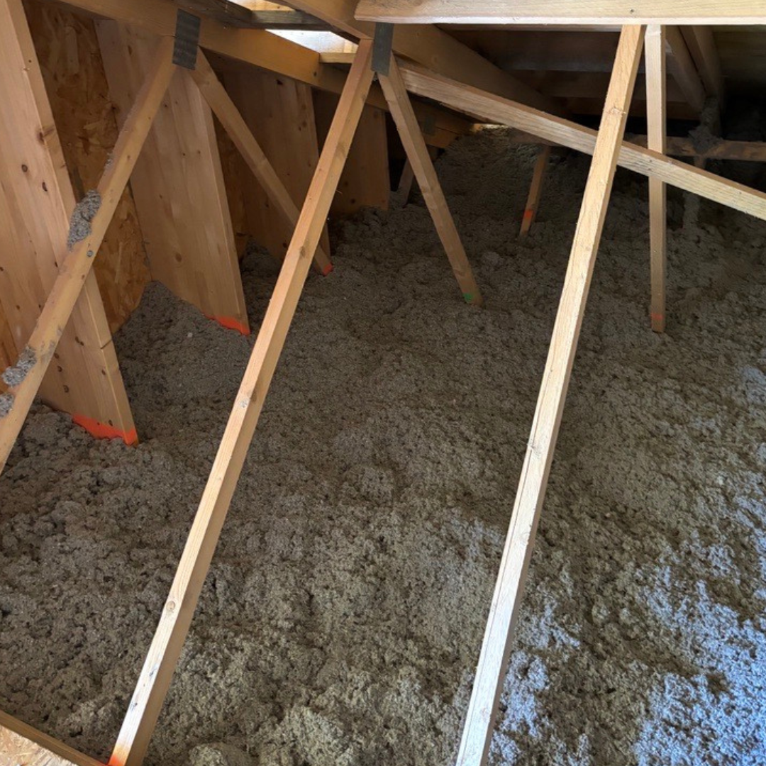 Chantier en soufflage ouvert