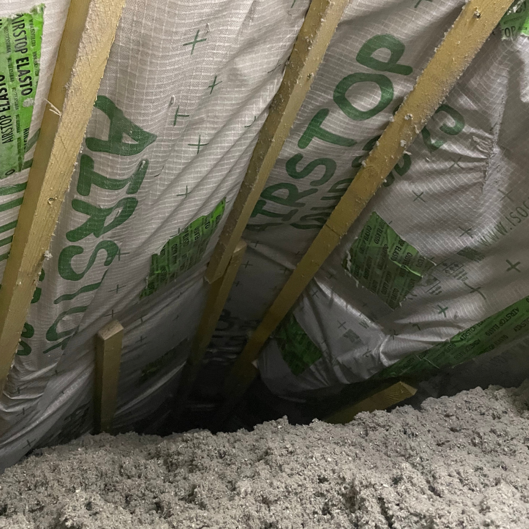 Chantier en soufflage ouvert