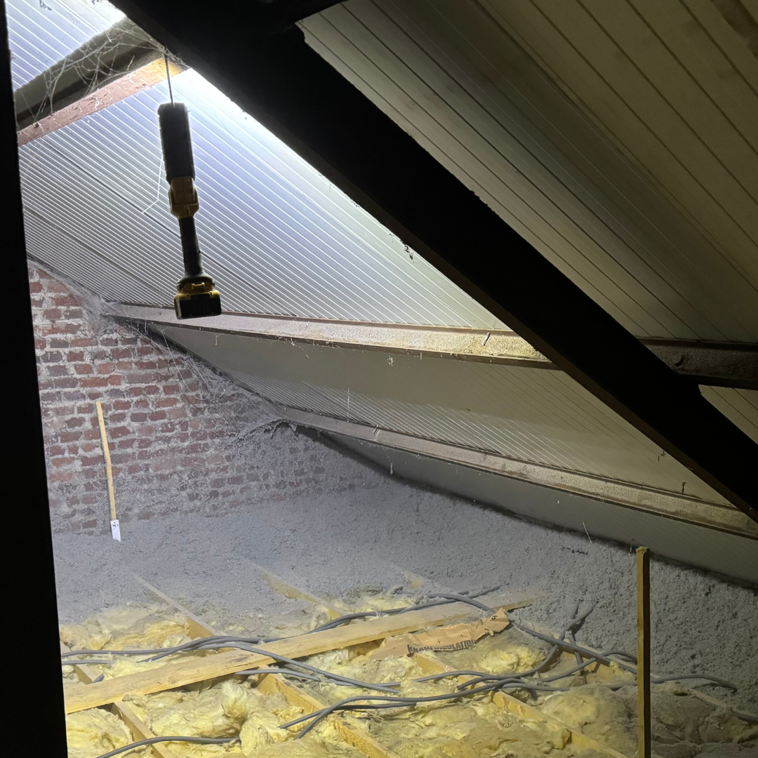 Chantier en soufflage ouvert